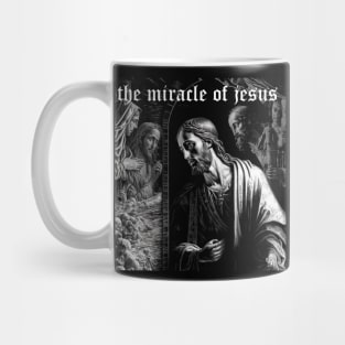 the miracle of jesus Mug